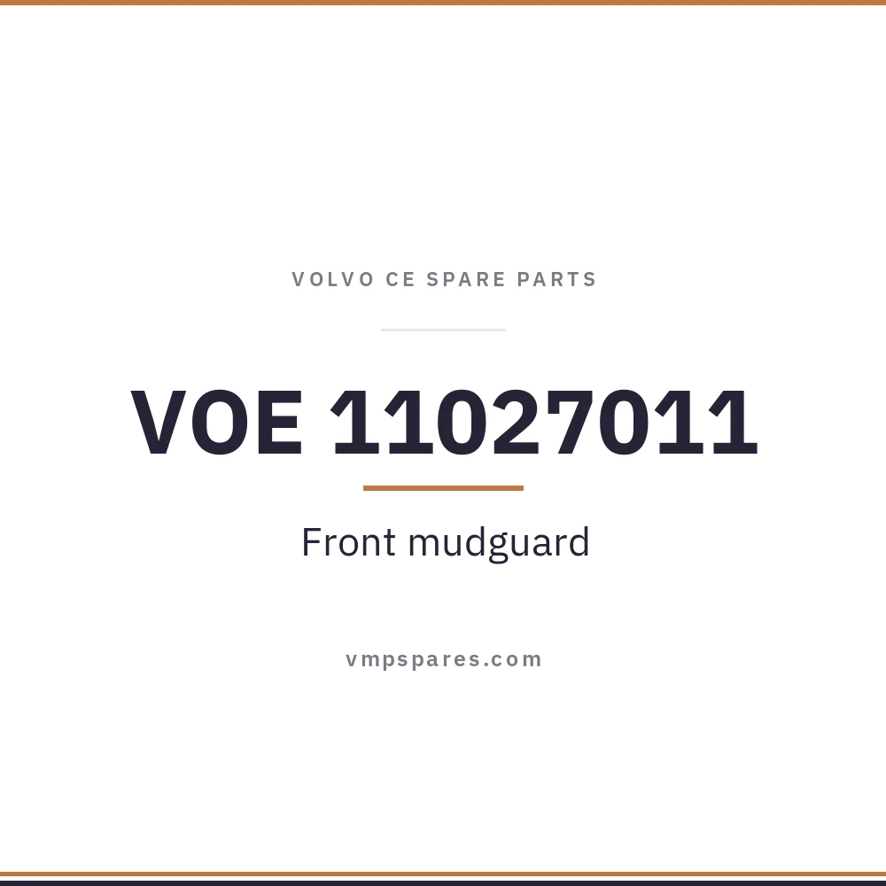 VOE 11027011 – Front mudguard