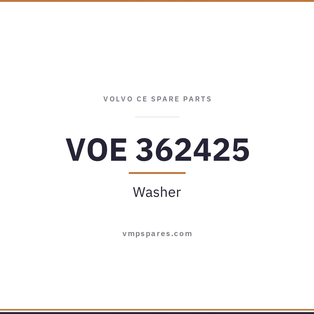 VOE 362425 – Washer