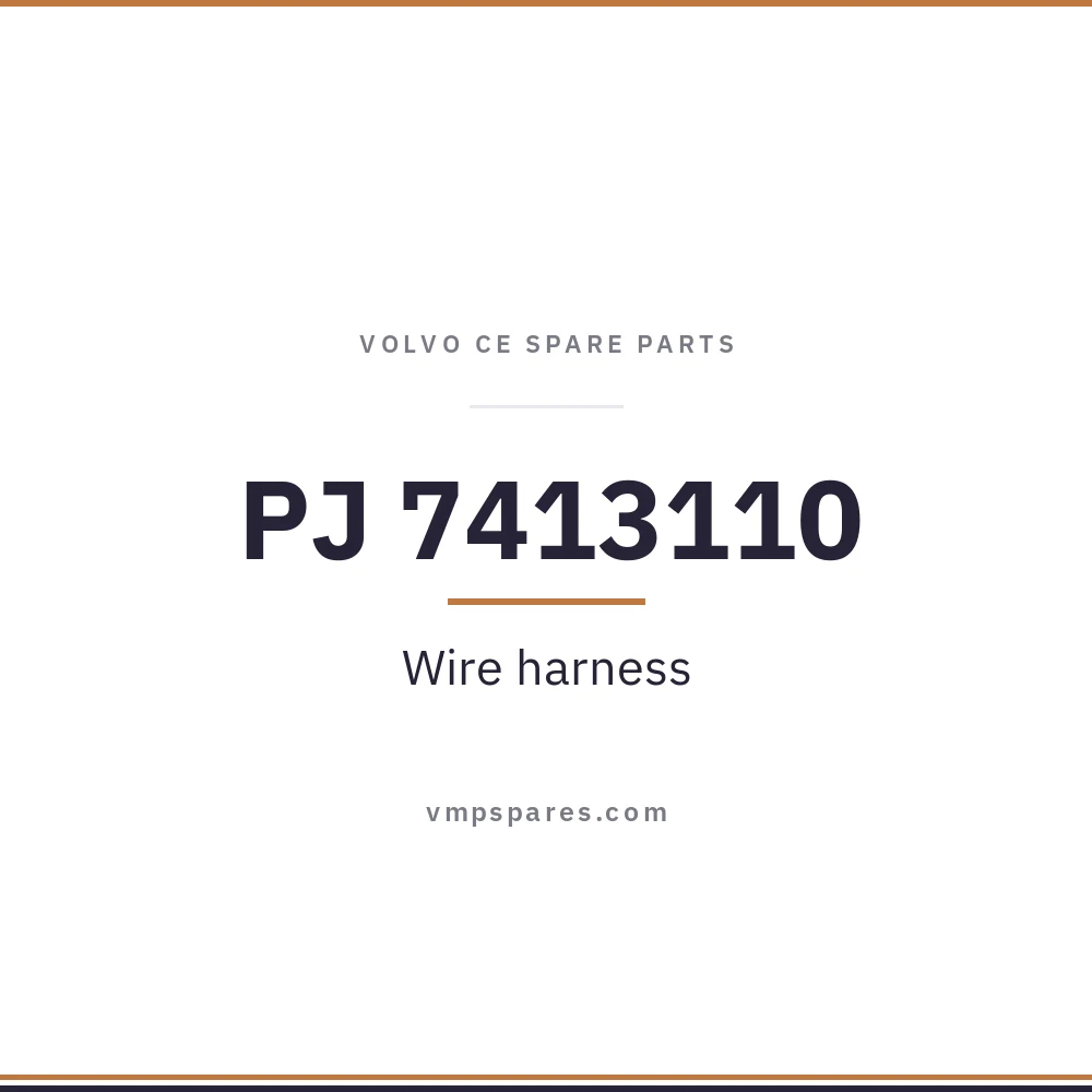 PJ 7413110 – Wire harness