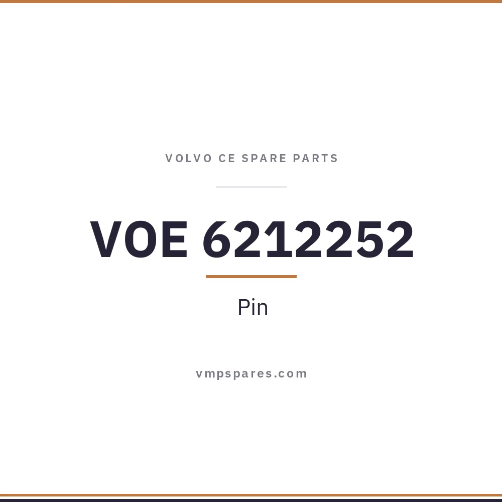VOE 6212252 – Pin