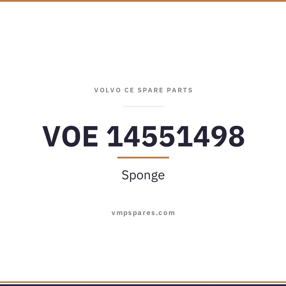 VOE 14551498 – Sponge