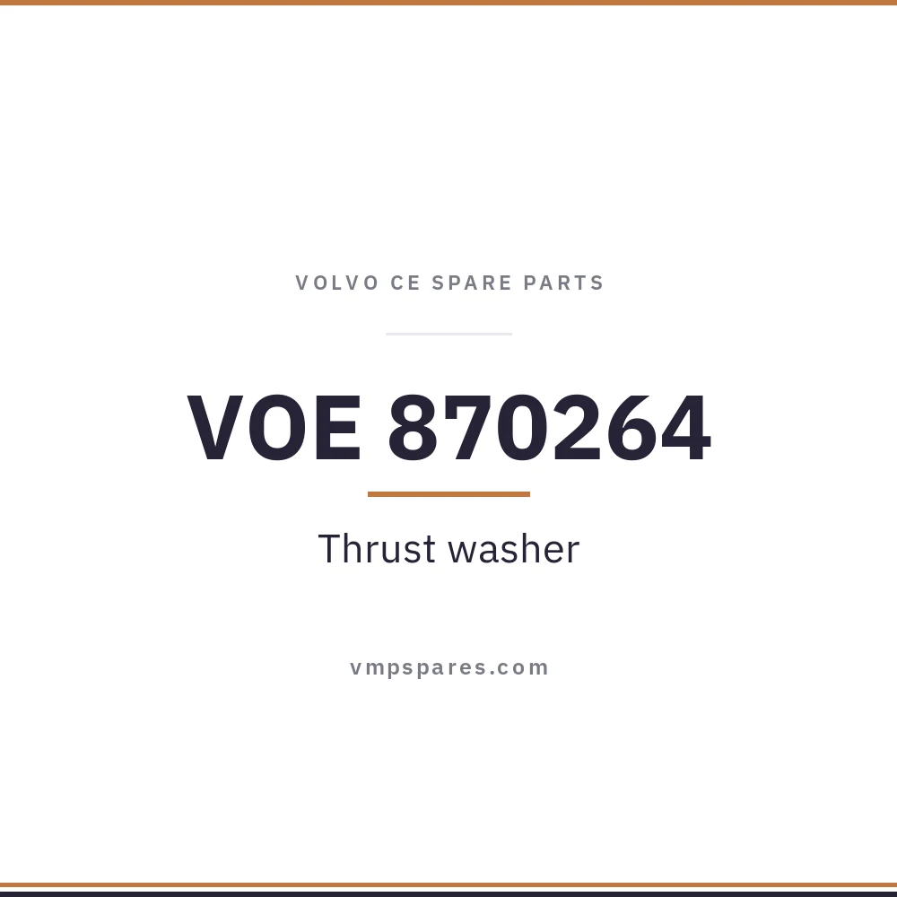 VOE 870264 – Thrust washer
