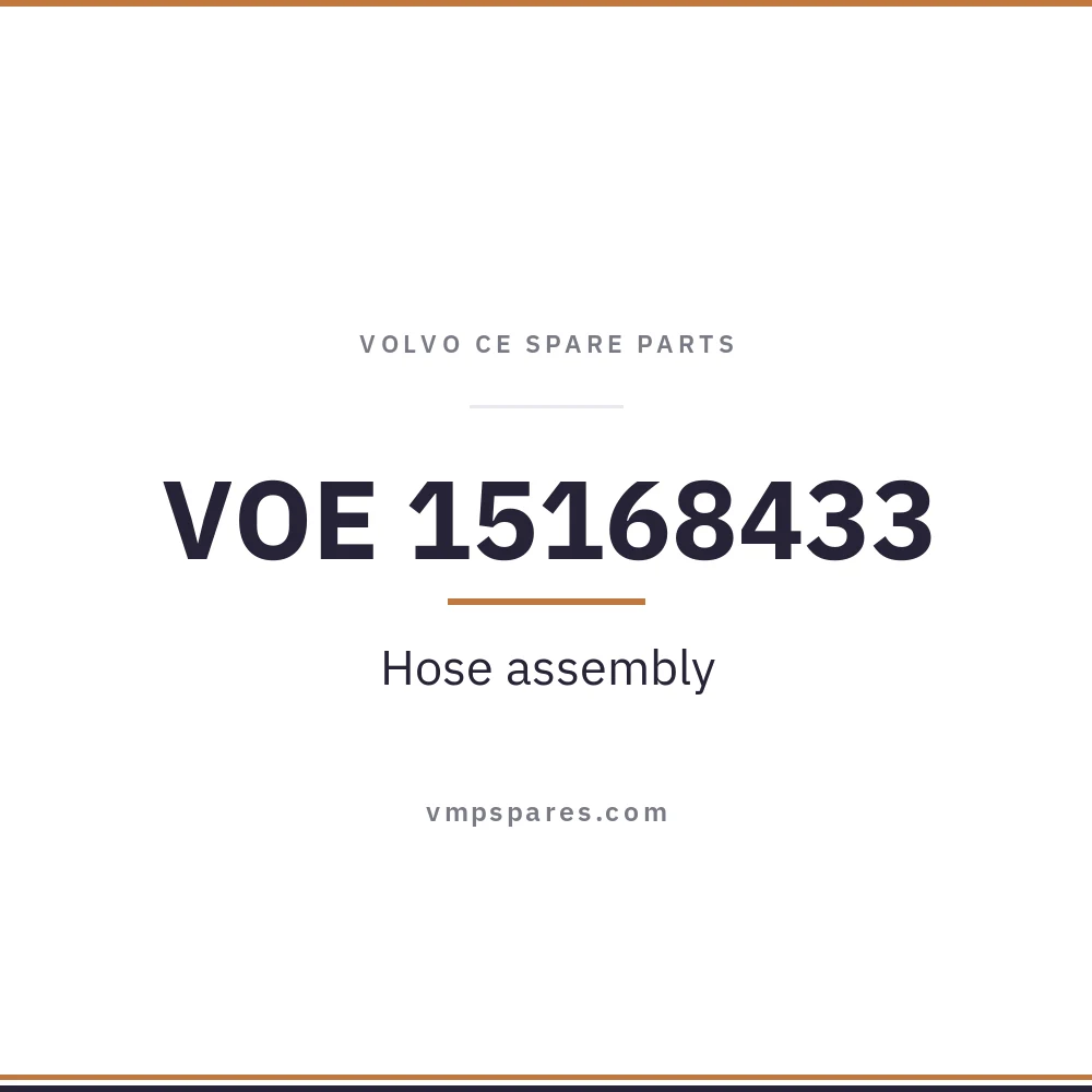 VOE 15168433 – Hose assembly