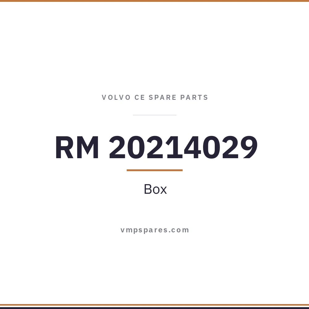 RM 20214029 – Box