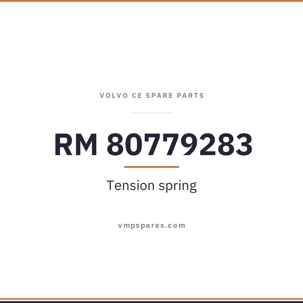RM 80779283 – Tension spring