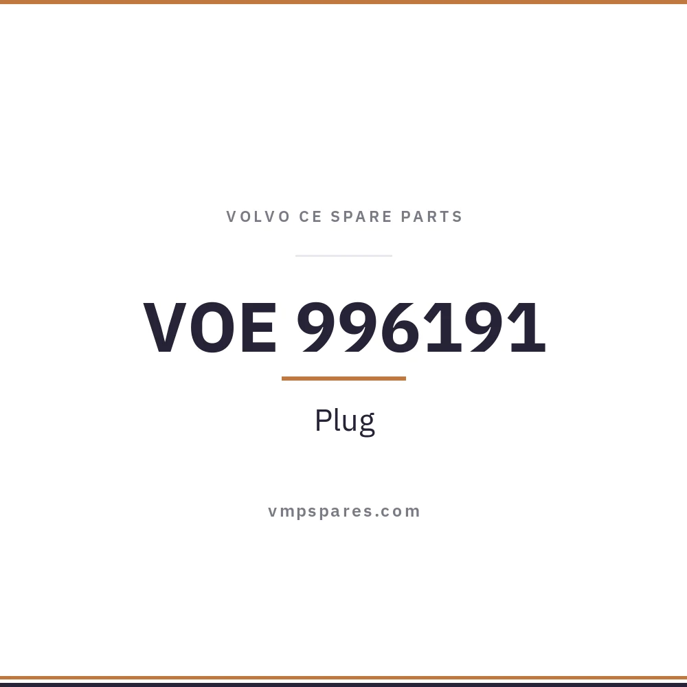 VOE 996191 – Plug