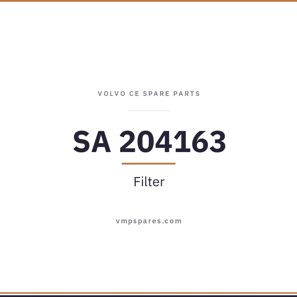 SA 204163 – Filter