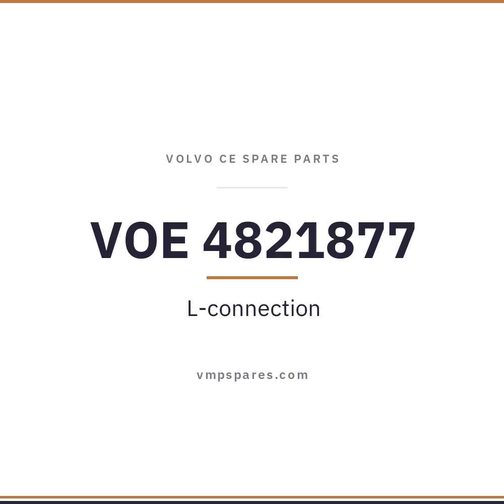 VOE 4821877 – L-connection