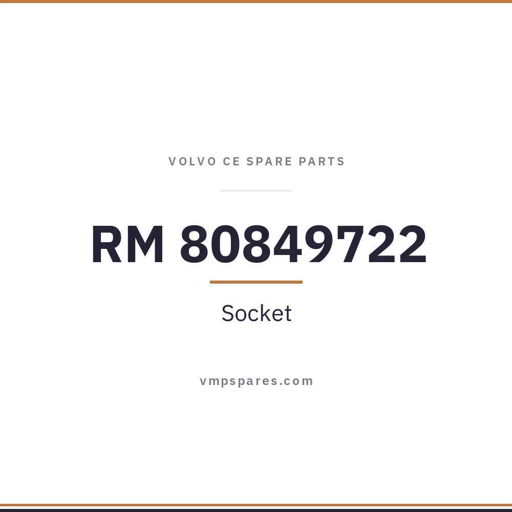 RM 80849722 – Socket