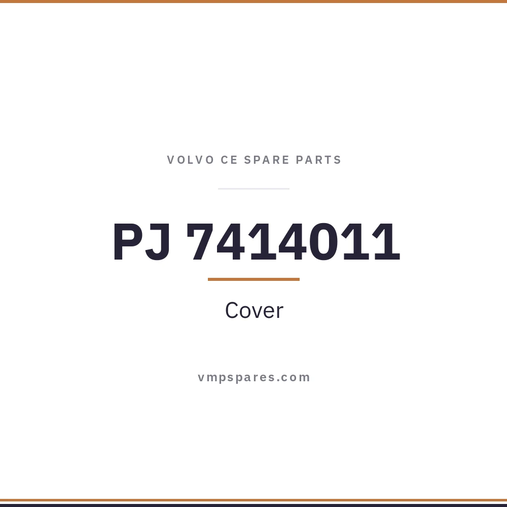 PJ 7414011 – Cover