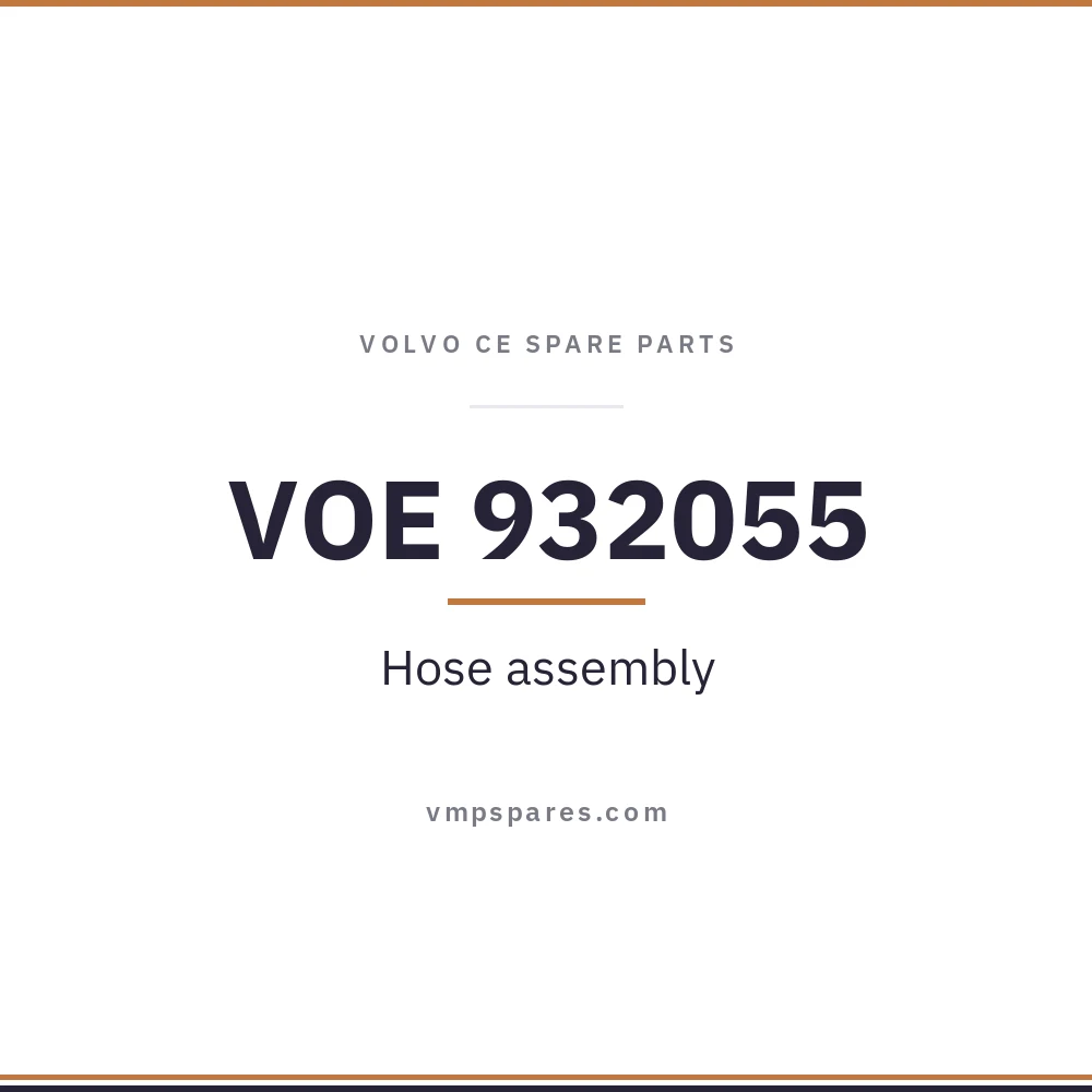 VOE 932055 – Hose assembly