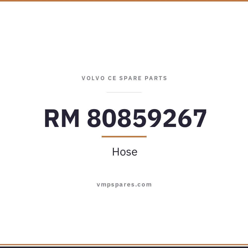 RM 80859267 – Hose