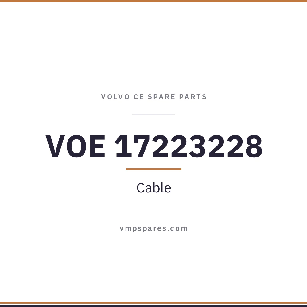 VOE 17223228 – Cable