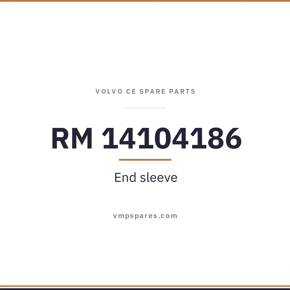 RM 14104186 – End sleeve