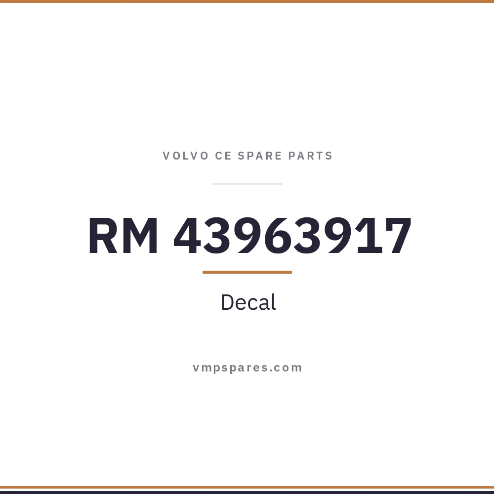 RM 43963917 – Decal