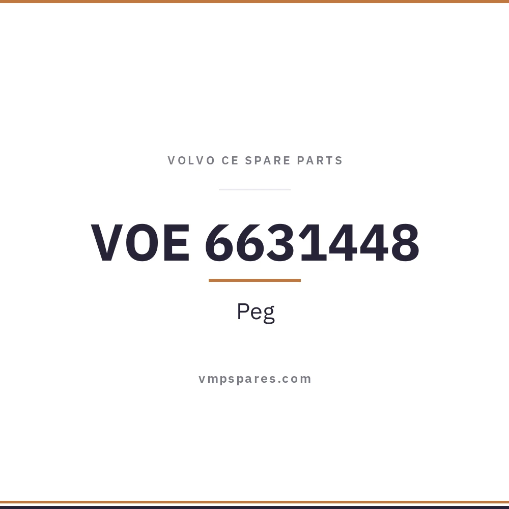 VOE 6631448 – Peg