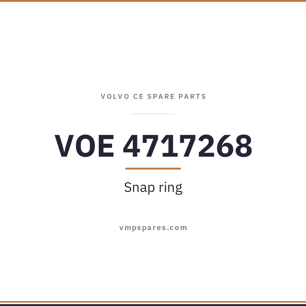 VOE 4717268 – Snap ring