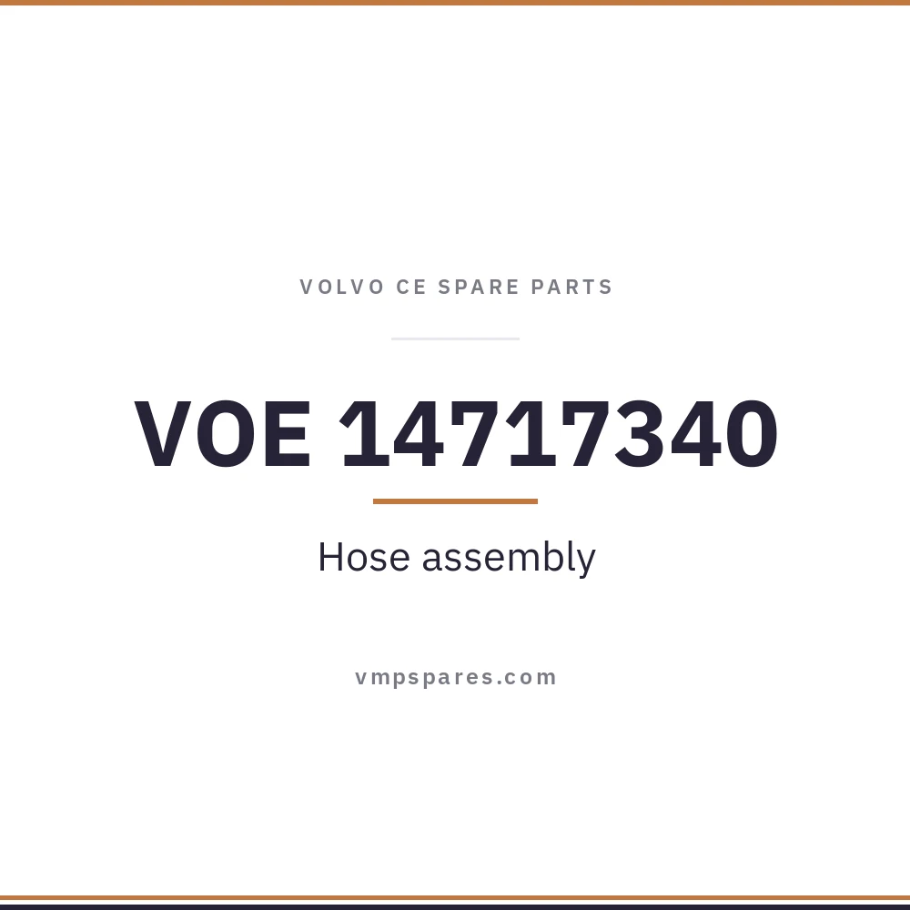 VOE 14717340 – Hose assembly