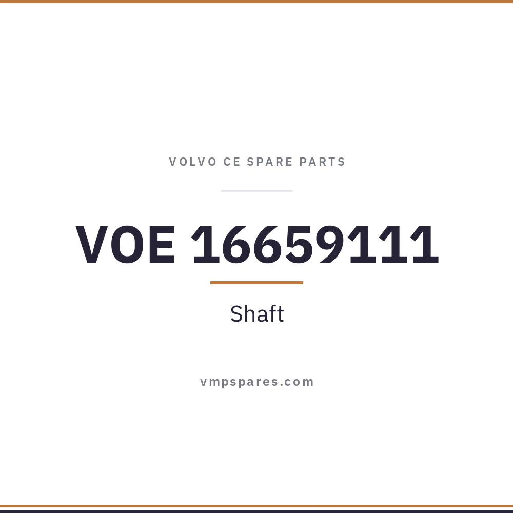 VOE 16659111 – Shaft