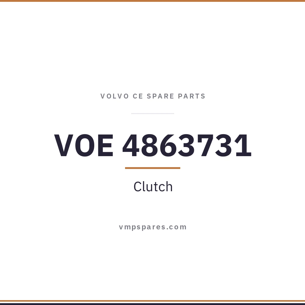 VOE 4863731 – Clutch
