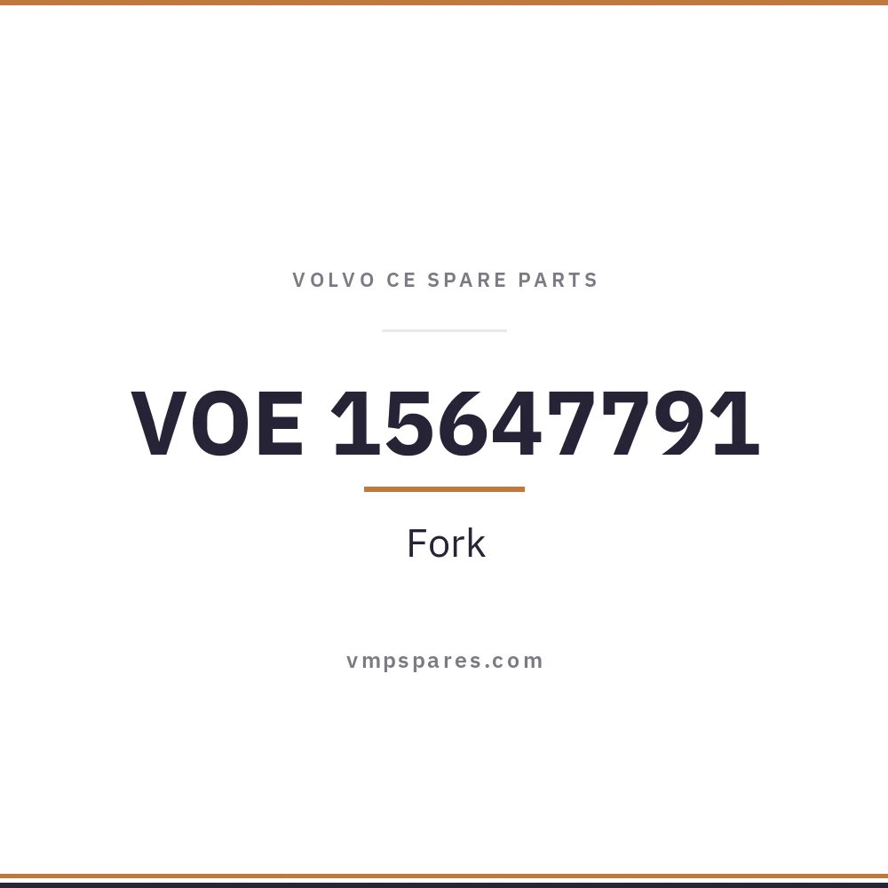 VOE 15647791 – Fork