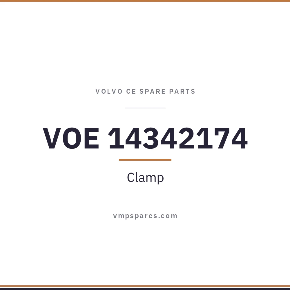 VOE 14342174 – Clamp