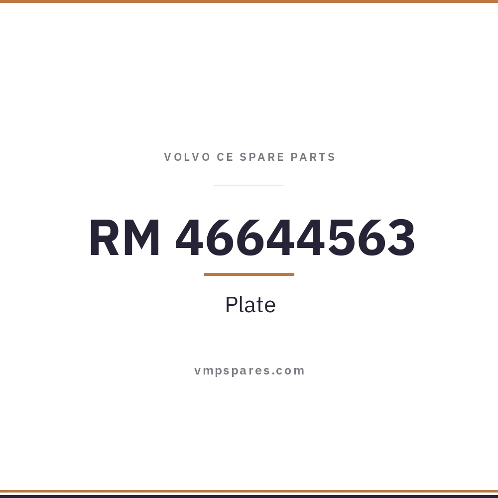 RM 46644563 – Plate