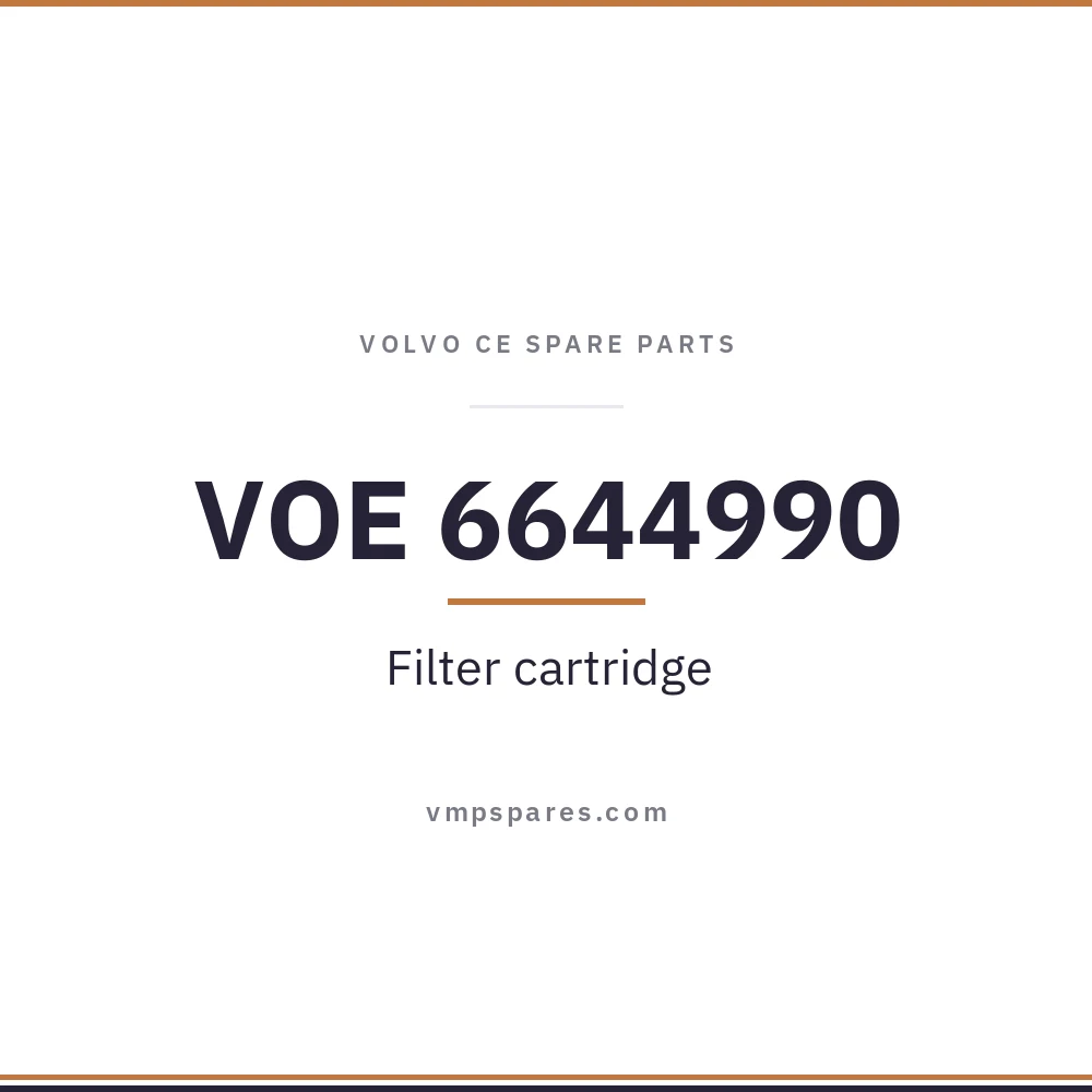 VOE 6644990 – Filter cartridge