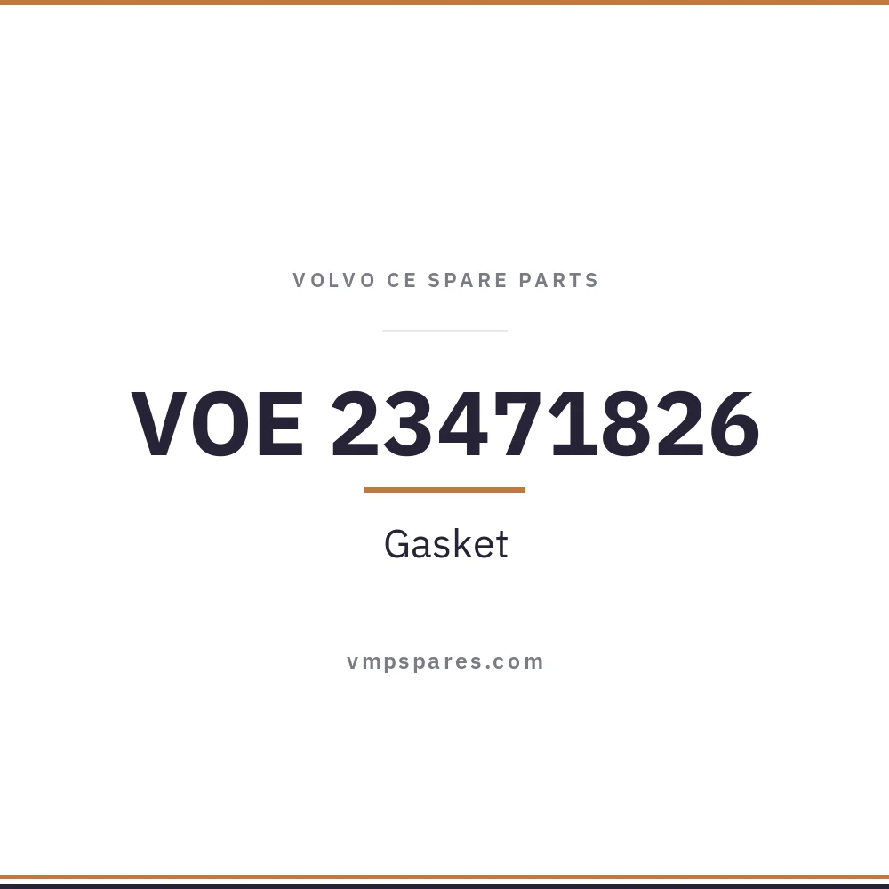 VOE 23471826 – Gasket