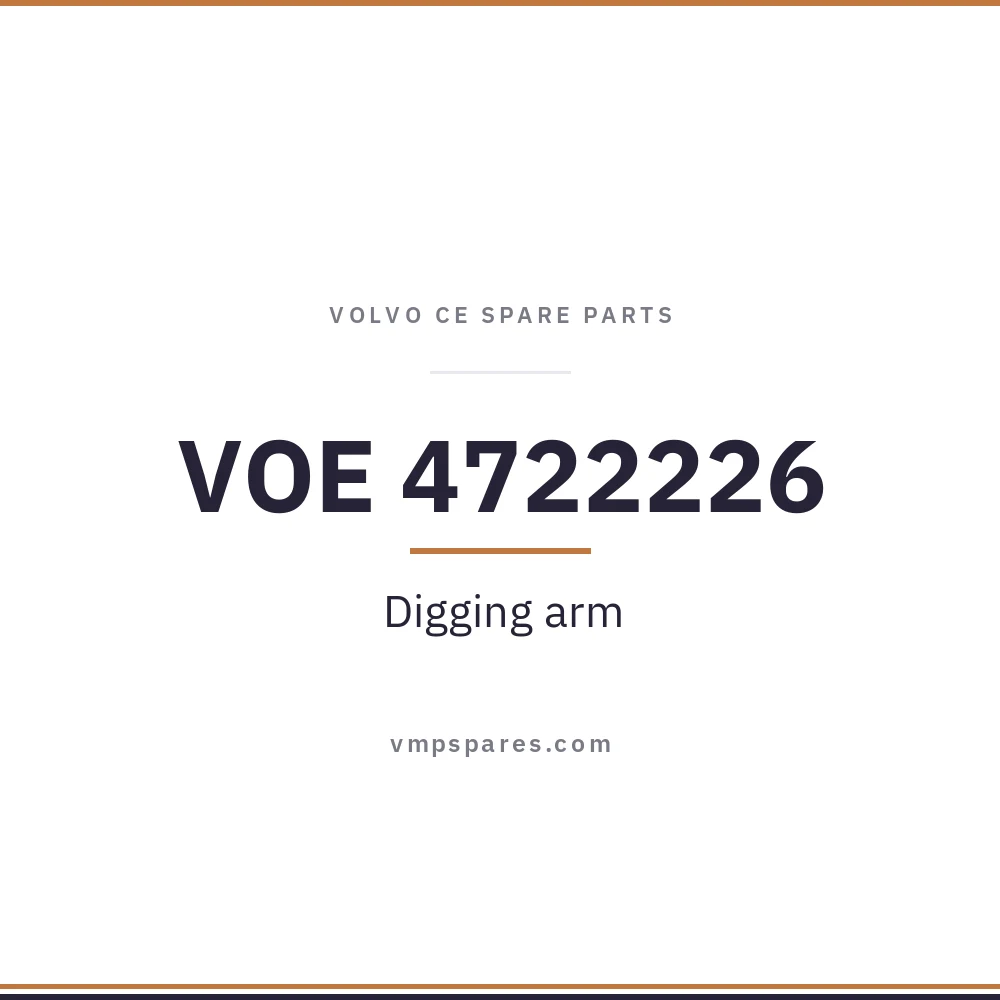 VOE 4722226 – Digging arm