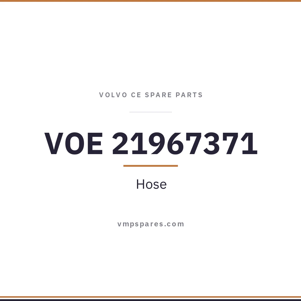 VOE 21967371 – Hose