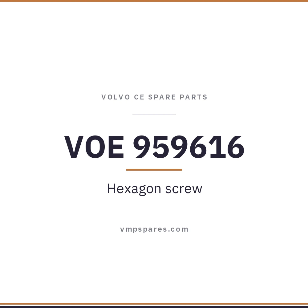 VOE 959616 – Hexagon screw
