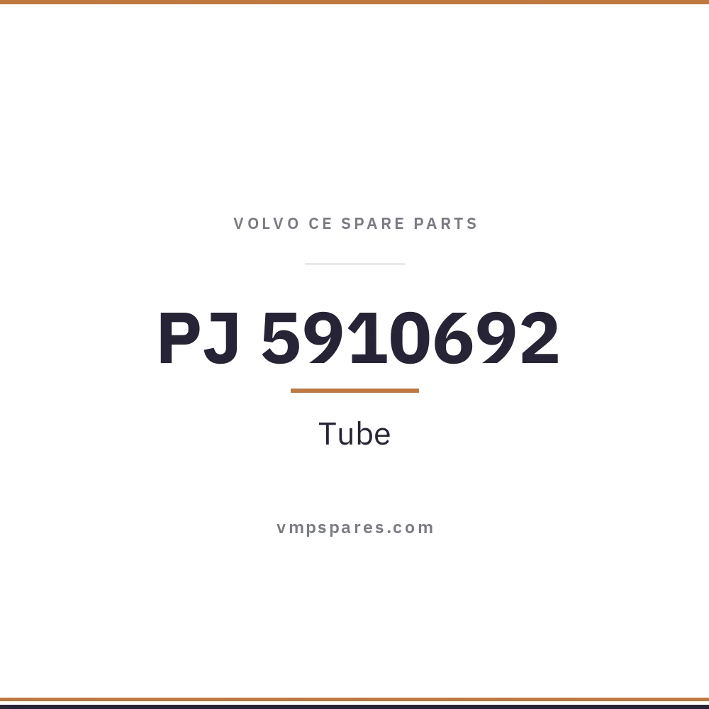 PJ 5910692 – Tube
