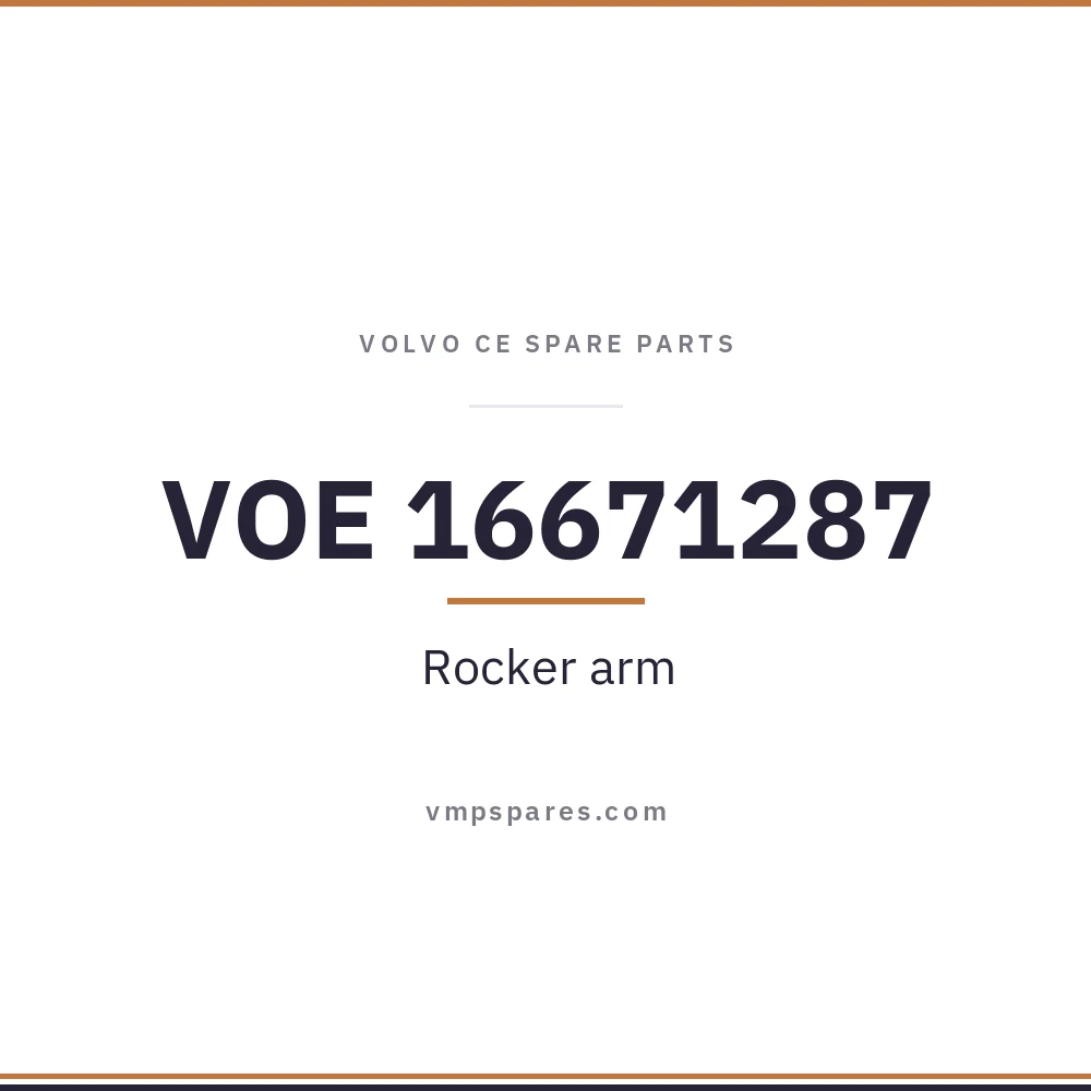 VOE 16671287 – Rocker arm