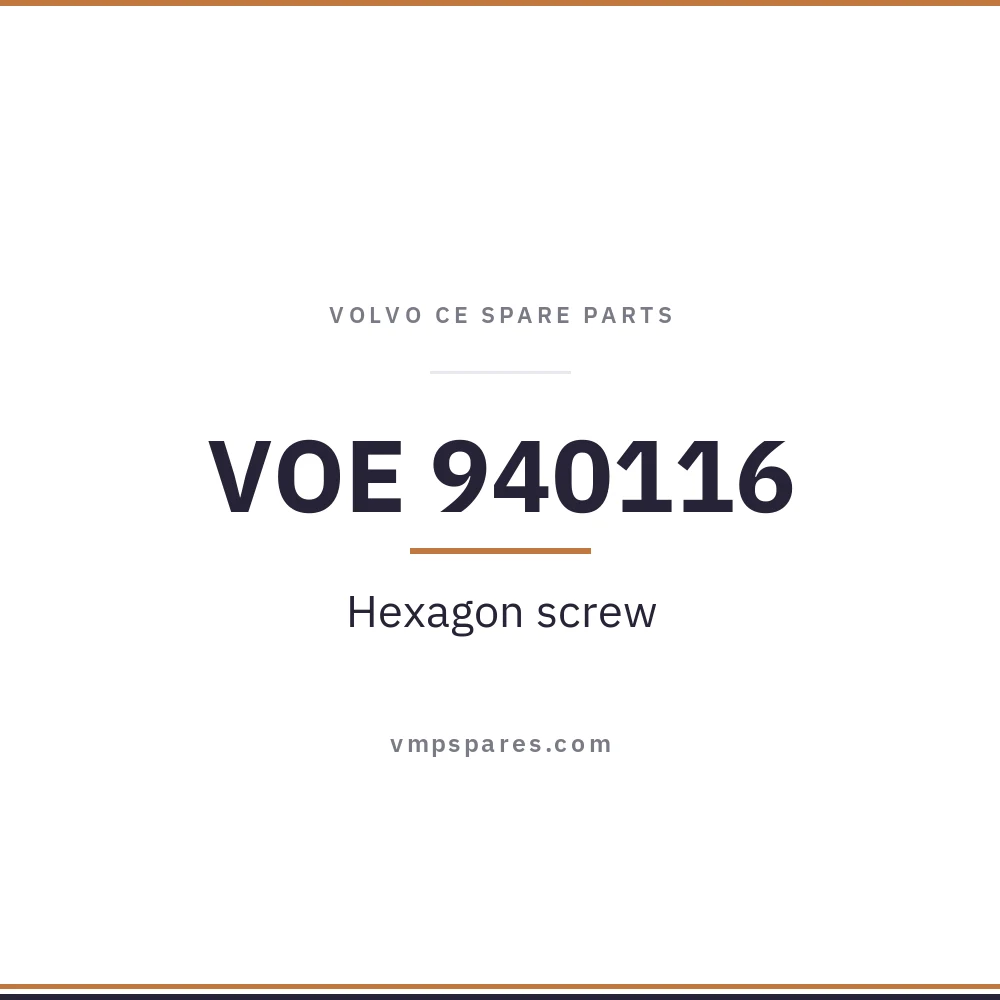 VOE 940116 – Hexagon screw