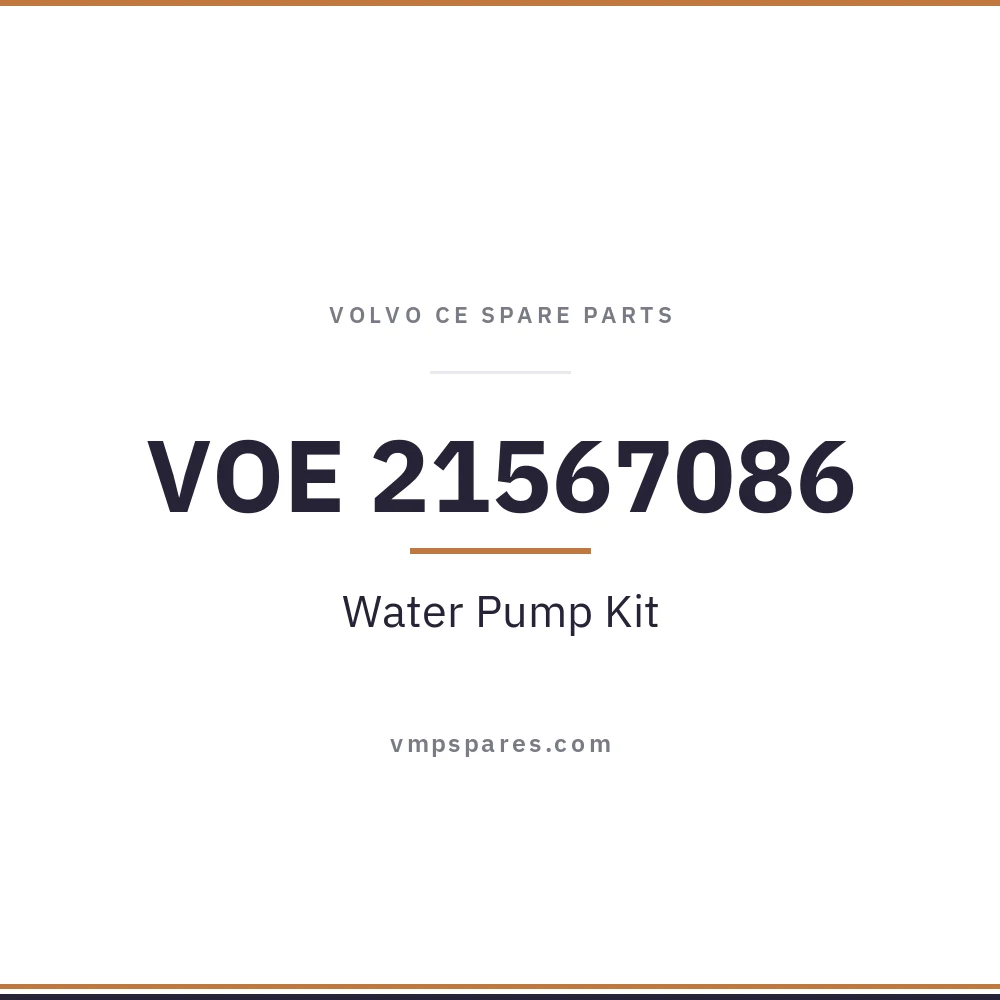 VOE 21567086 – Water Pump Kit
