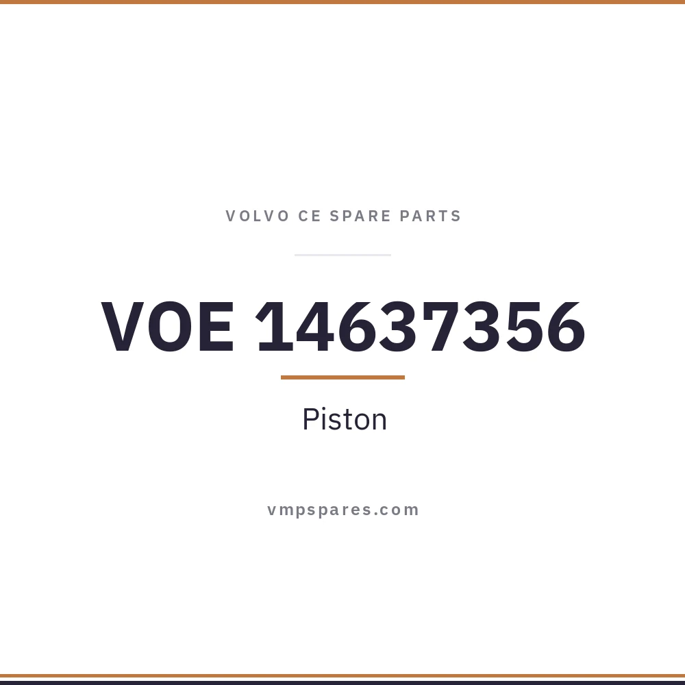 VOE 14637356 – Piston