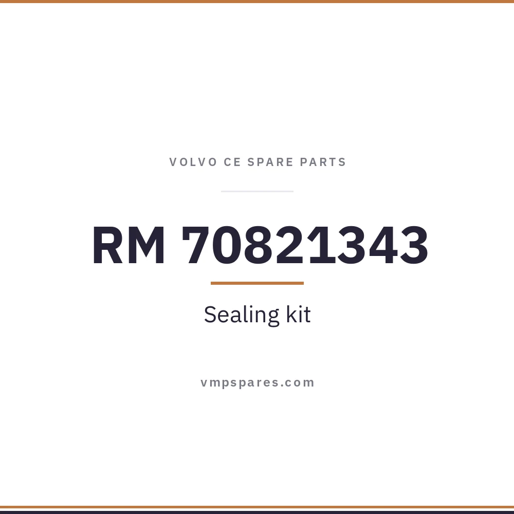RM 70821343 – Sealing kit