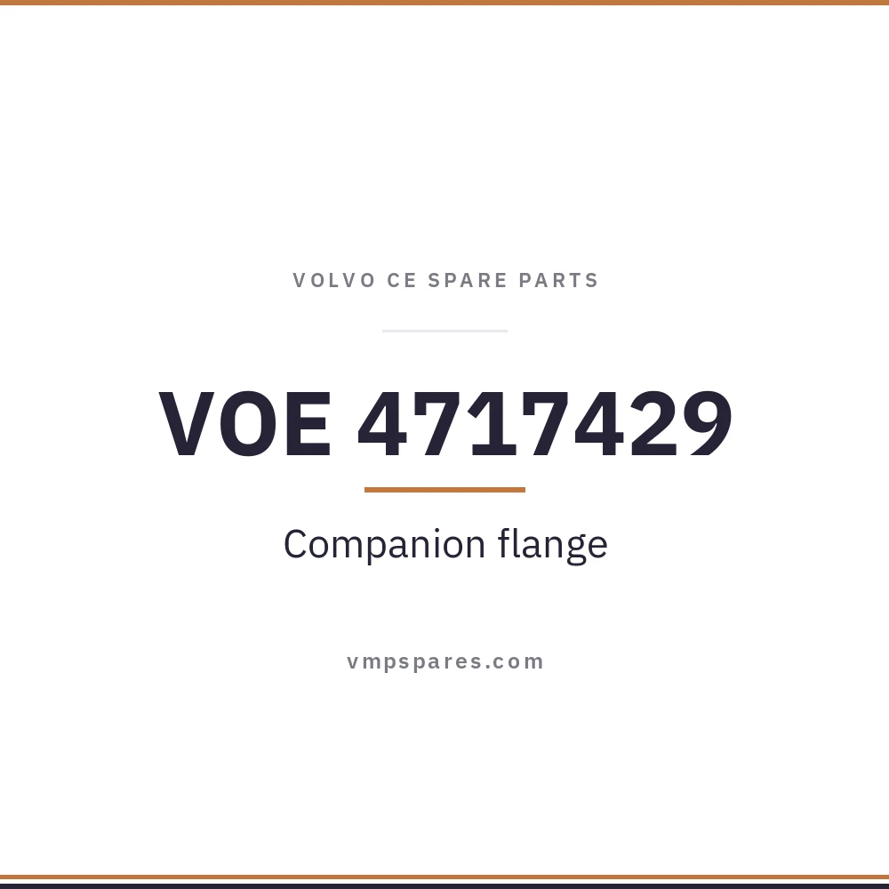 VOE 4717429 – Companion flange