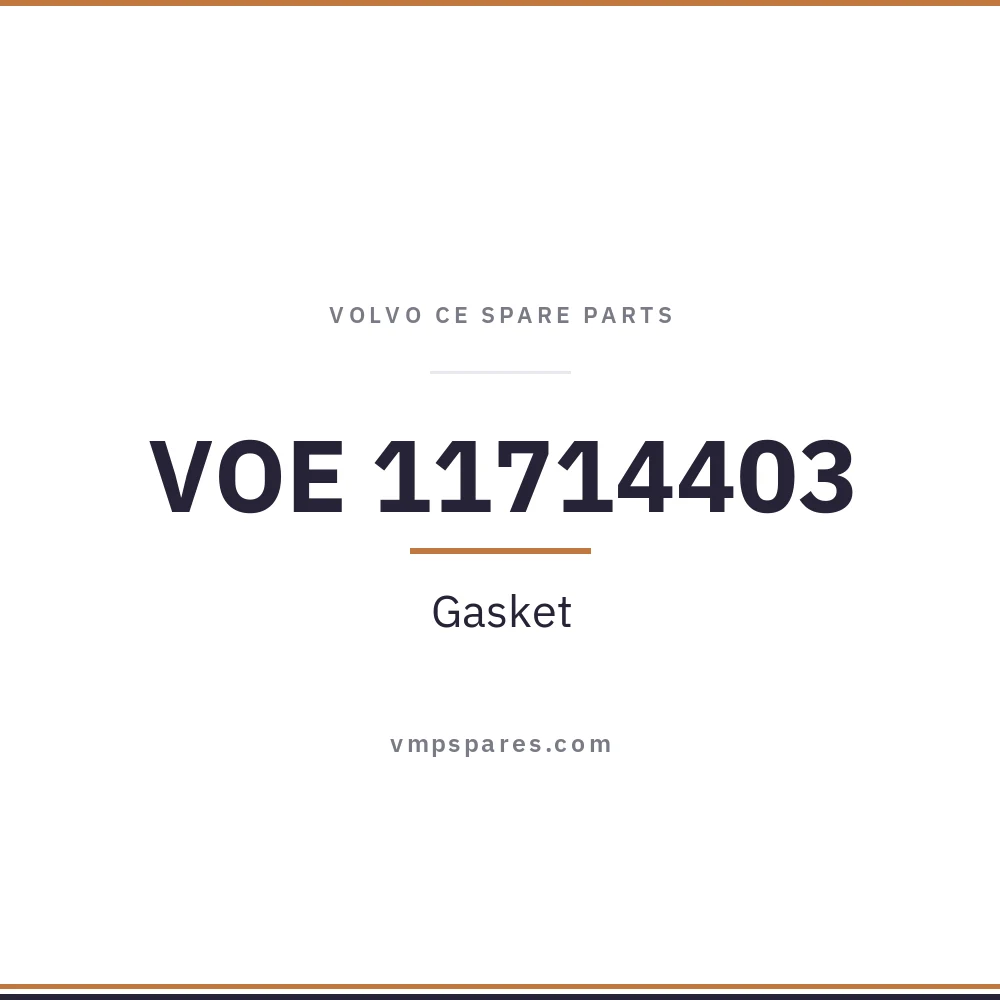 VOE 11714403 – Gasket