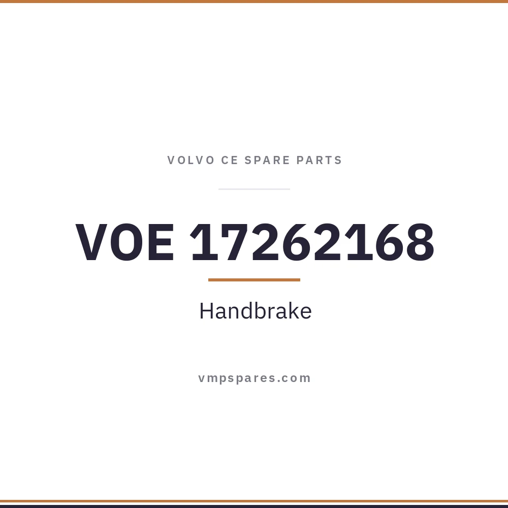 VOE 17262168 – Handbrake