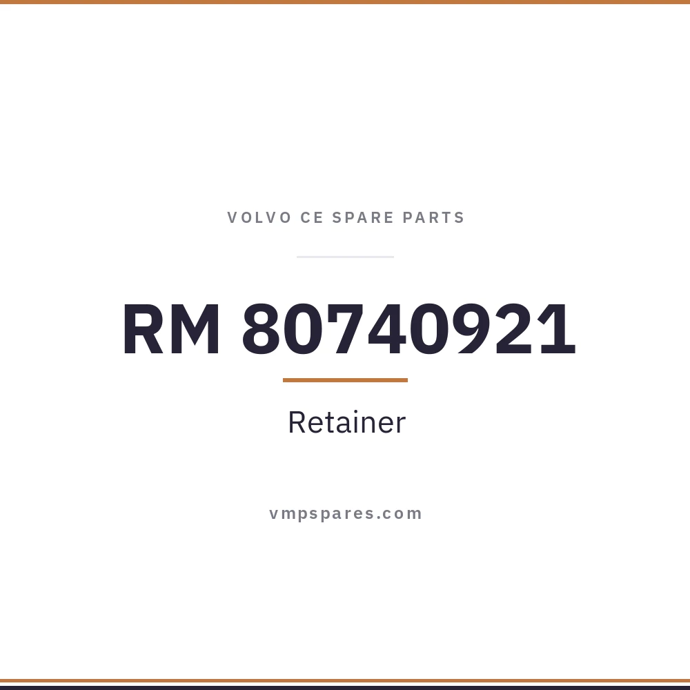 RM 80740921 – Retainer