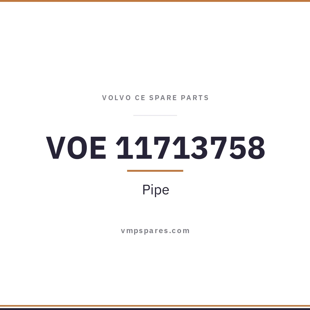 VOE 11713758 – Pipe