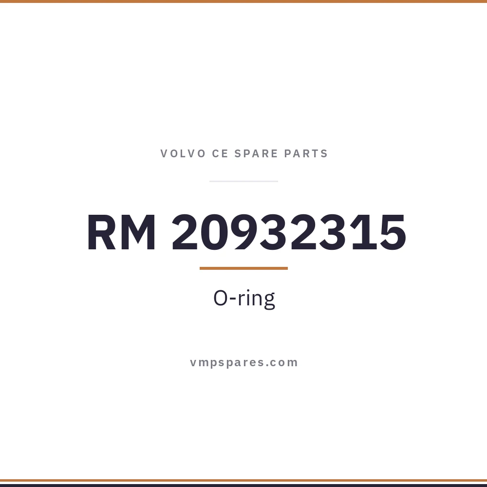 RM 20932315 – O-ring