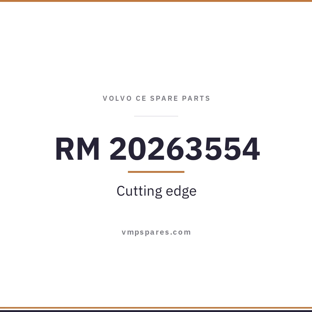 RM 20263554 – Cutting edge