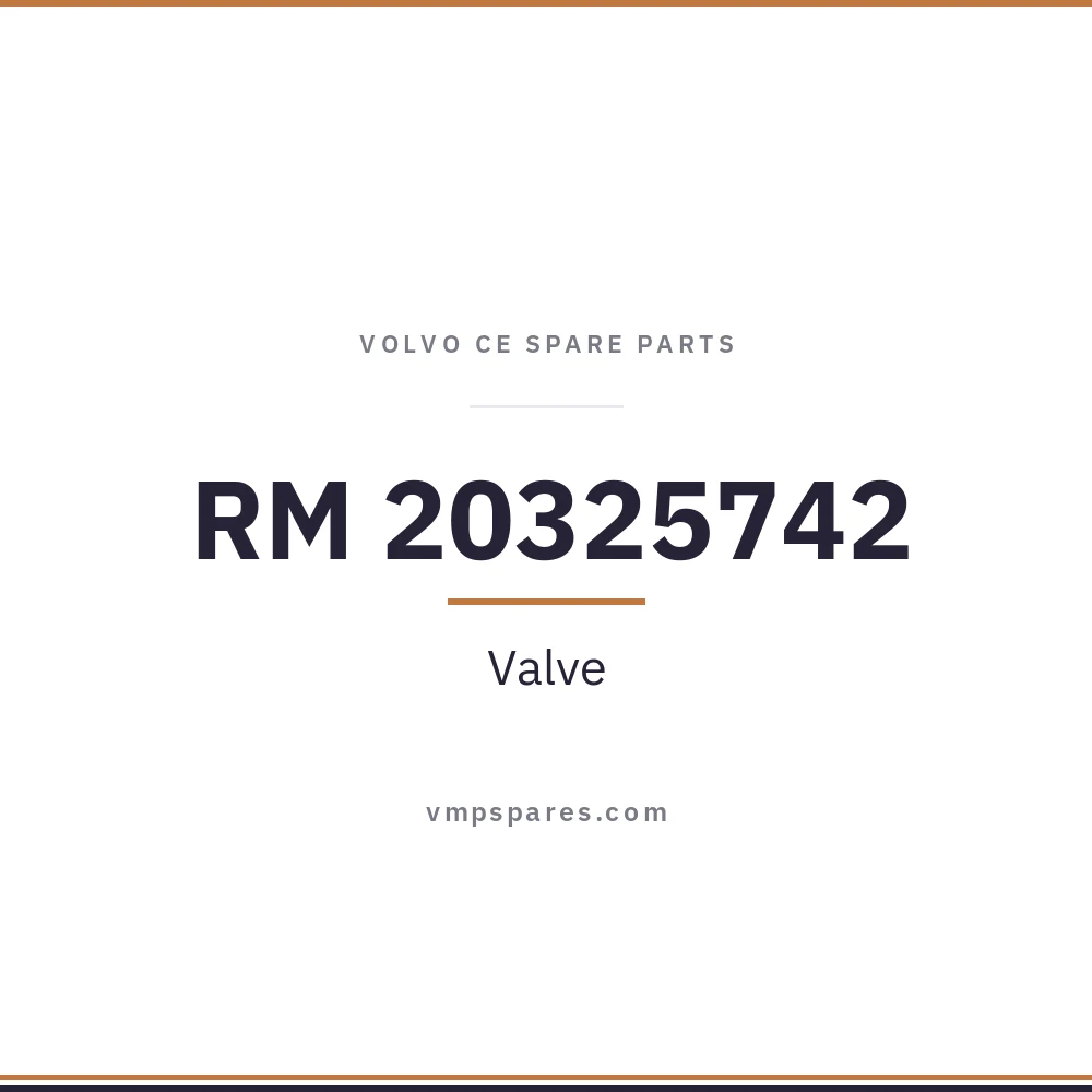 RM 20325742 – Valve