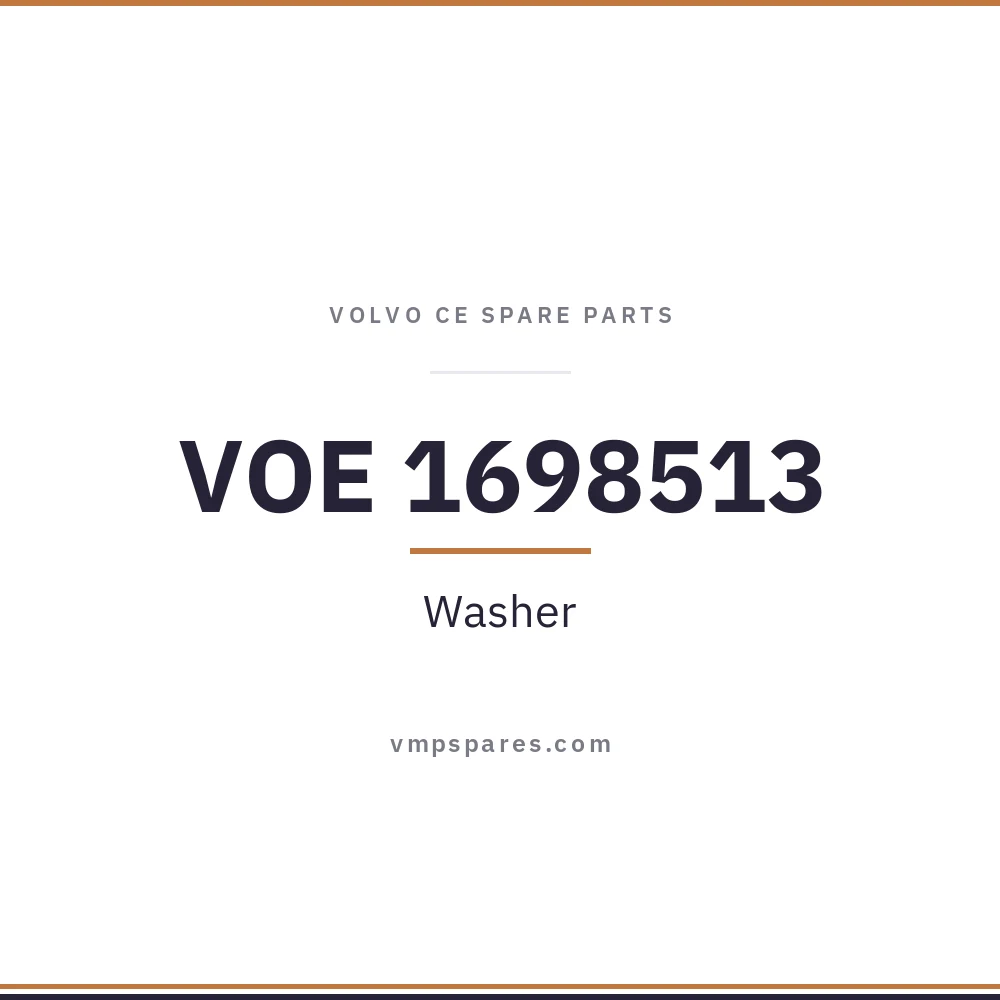 VOE 1698513 – Washer