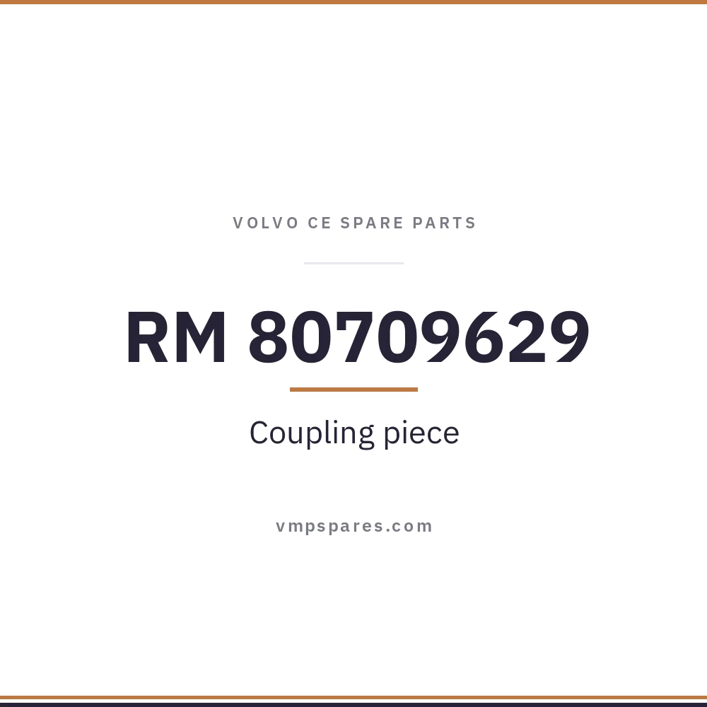 RM 80709629 – Coupling piece