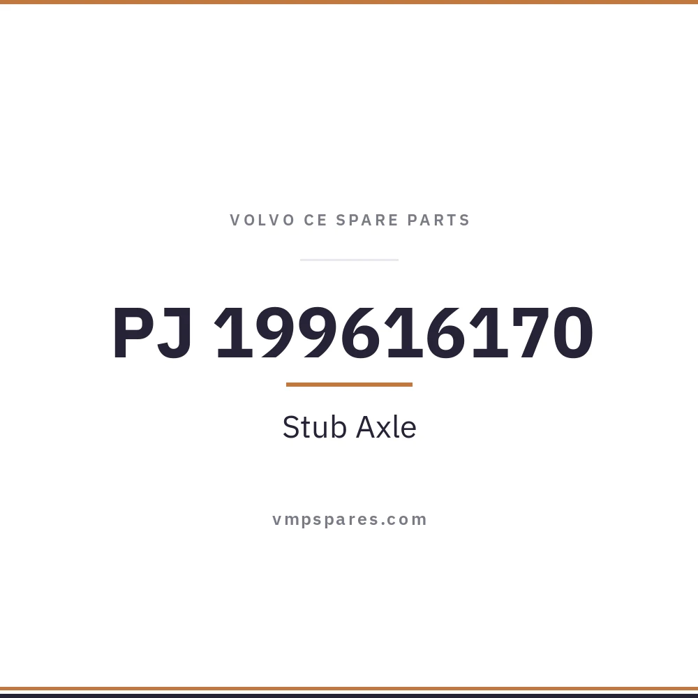 PJ 199616170 – Stub Axle