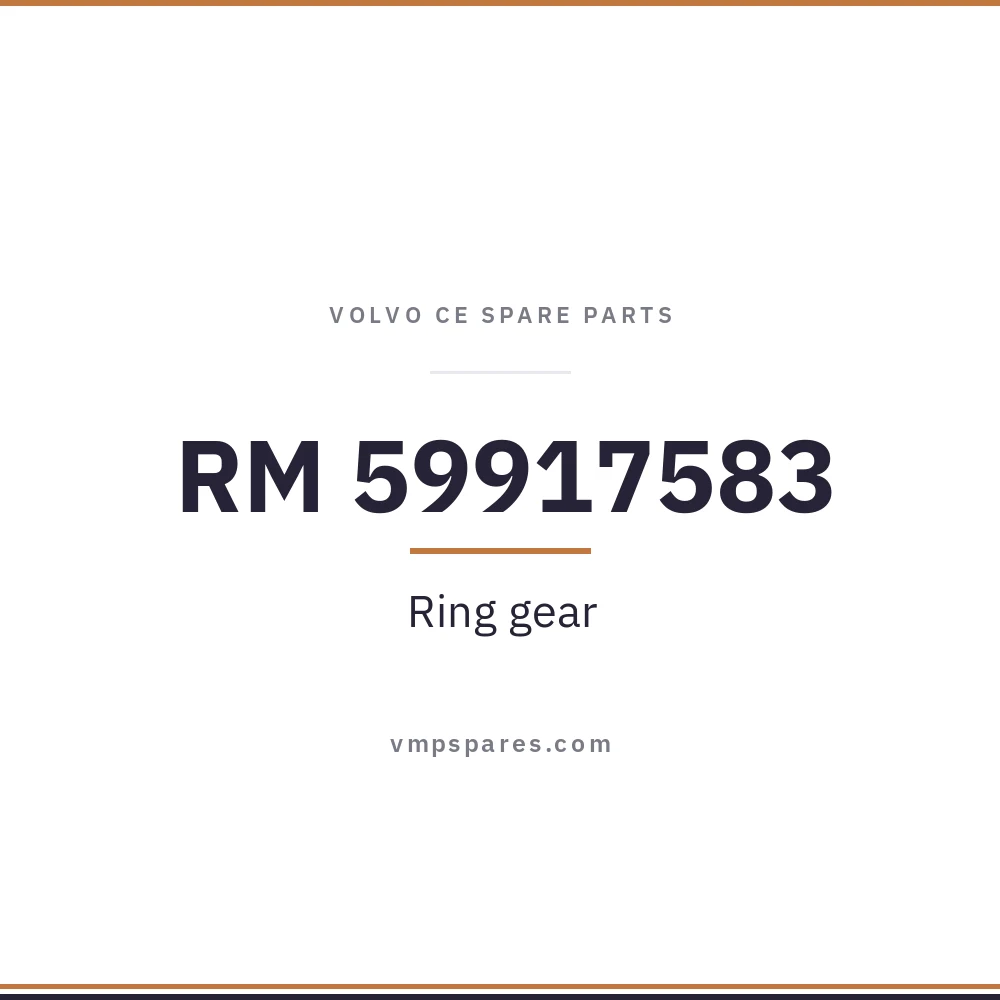 RM 59917583 – Ring gear